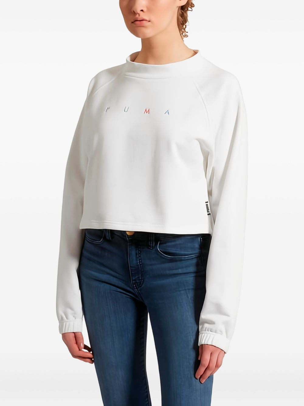 cat-graphic sweatshirt - 4