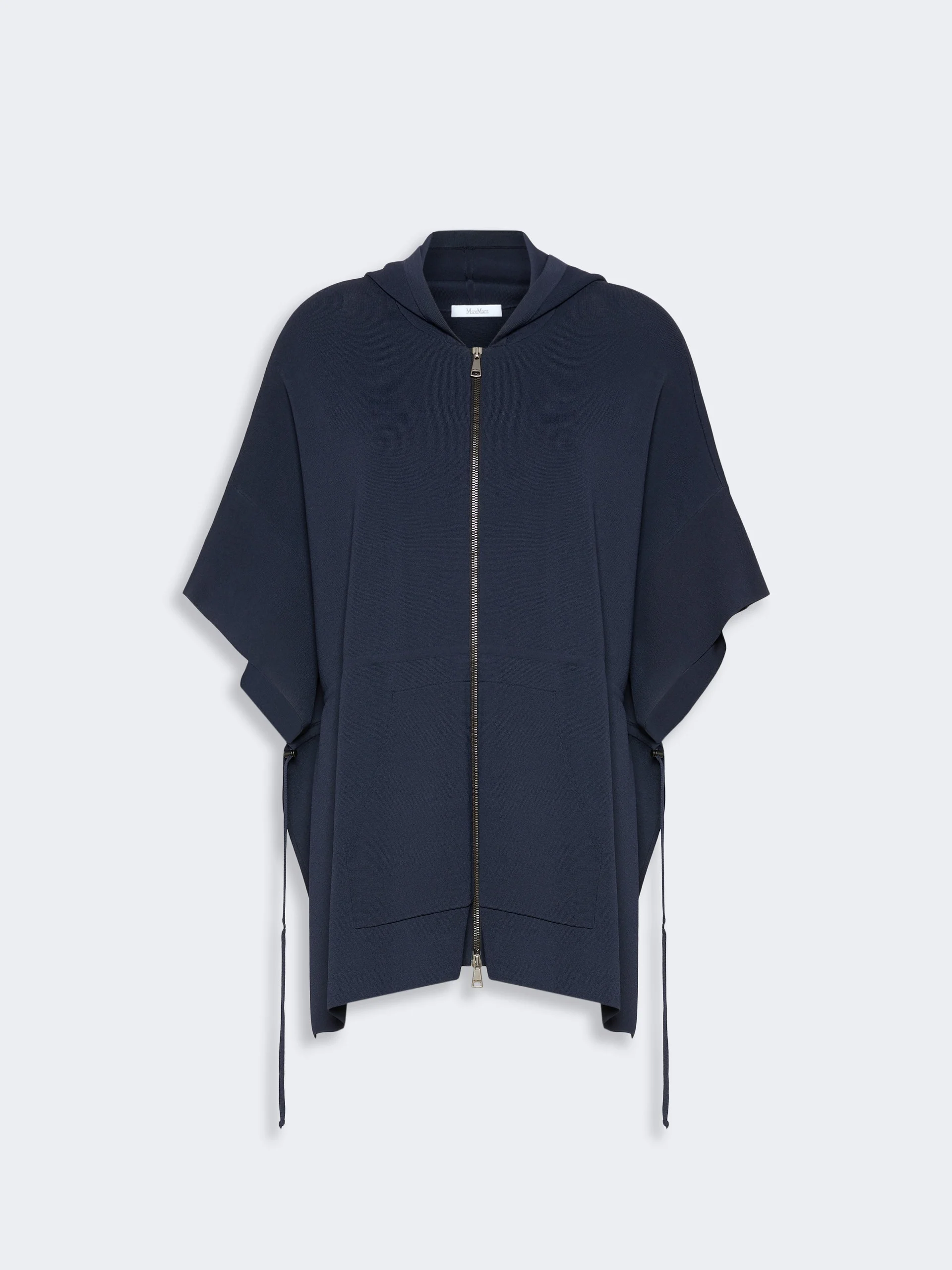 ELOGIO Loose, viscose crêpe cardigan - ULTRAMARINE - 1