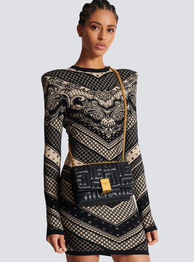 Balmain 1945 Soft small bag in quilted leather outlook