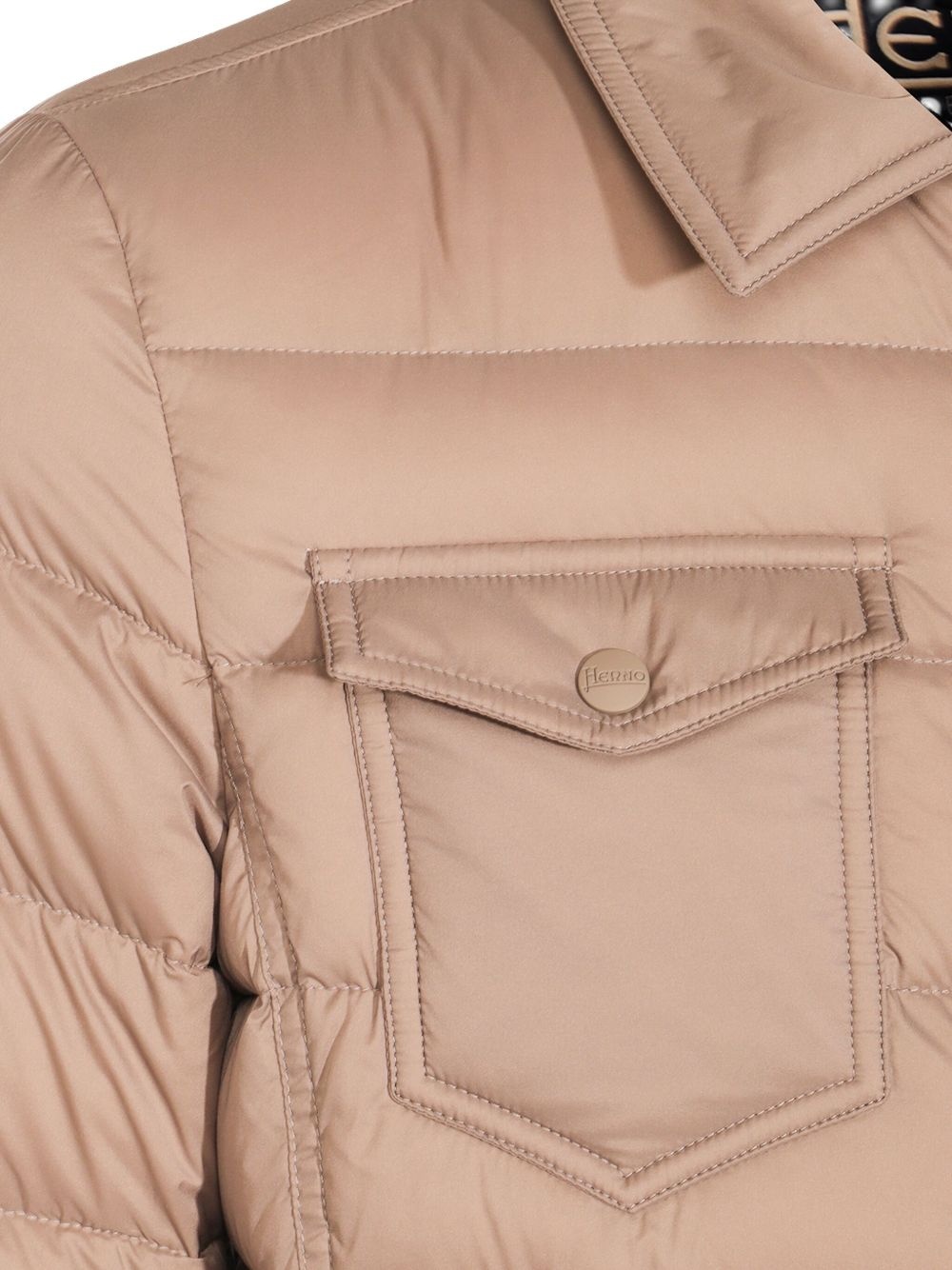 padded snap-button jacket - 4