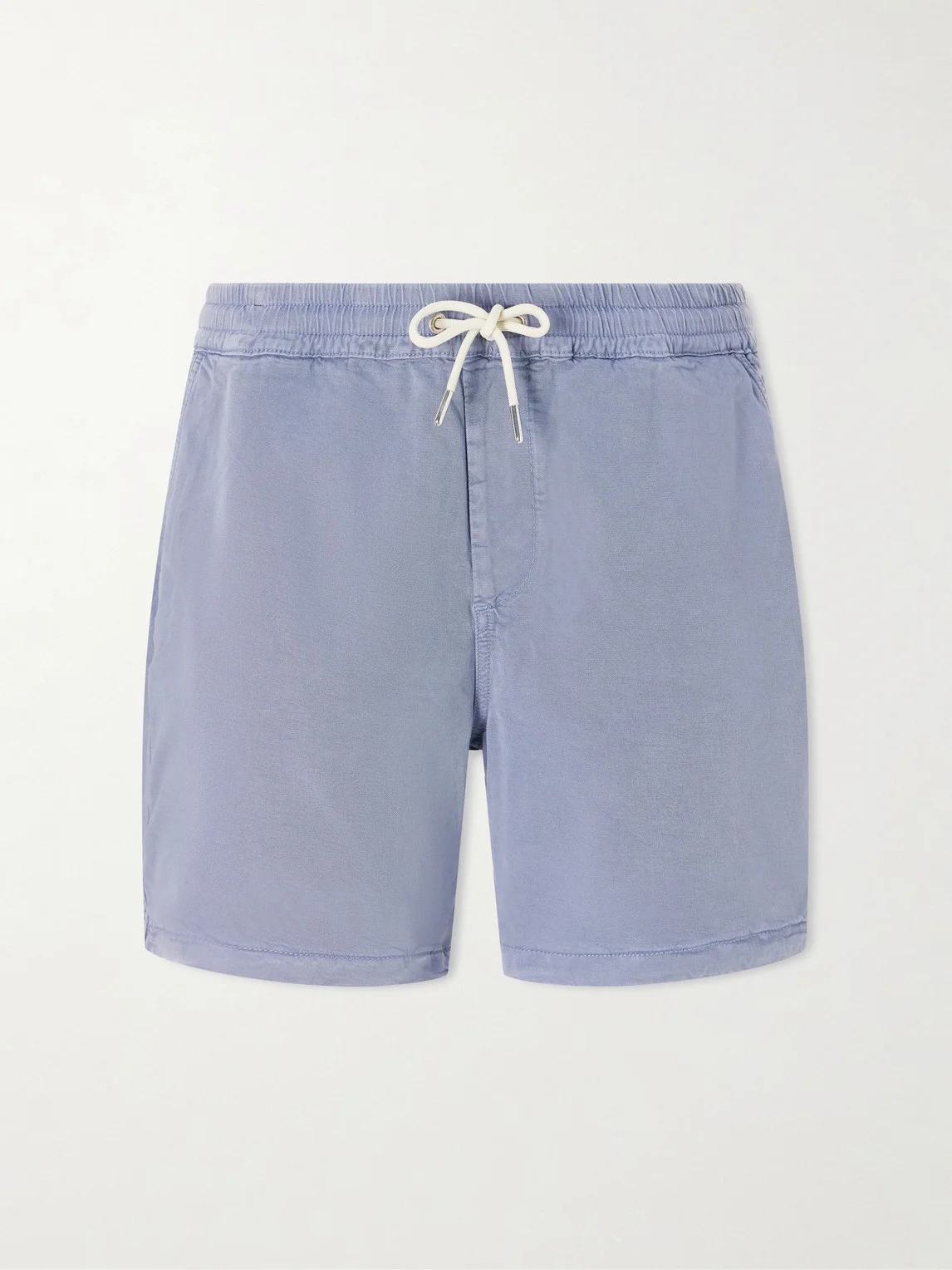 Gregor Straight-Leg TENCEL™ Lyocell and LENZING™ ECOVERO™-Blend Twill Drawstring Shorts - 1
