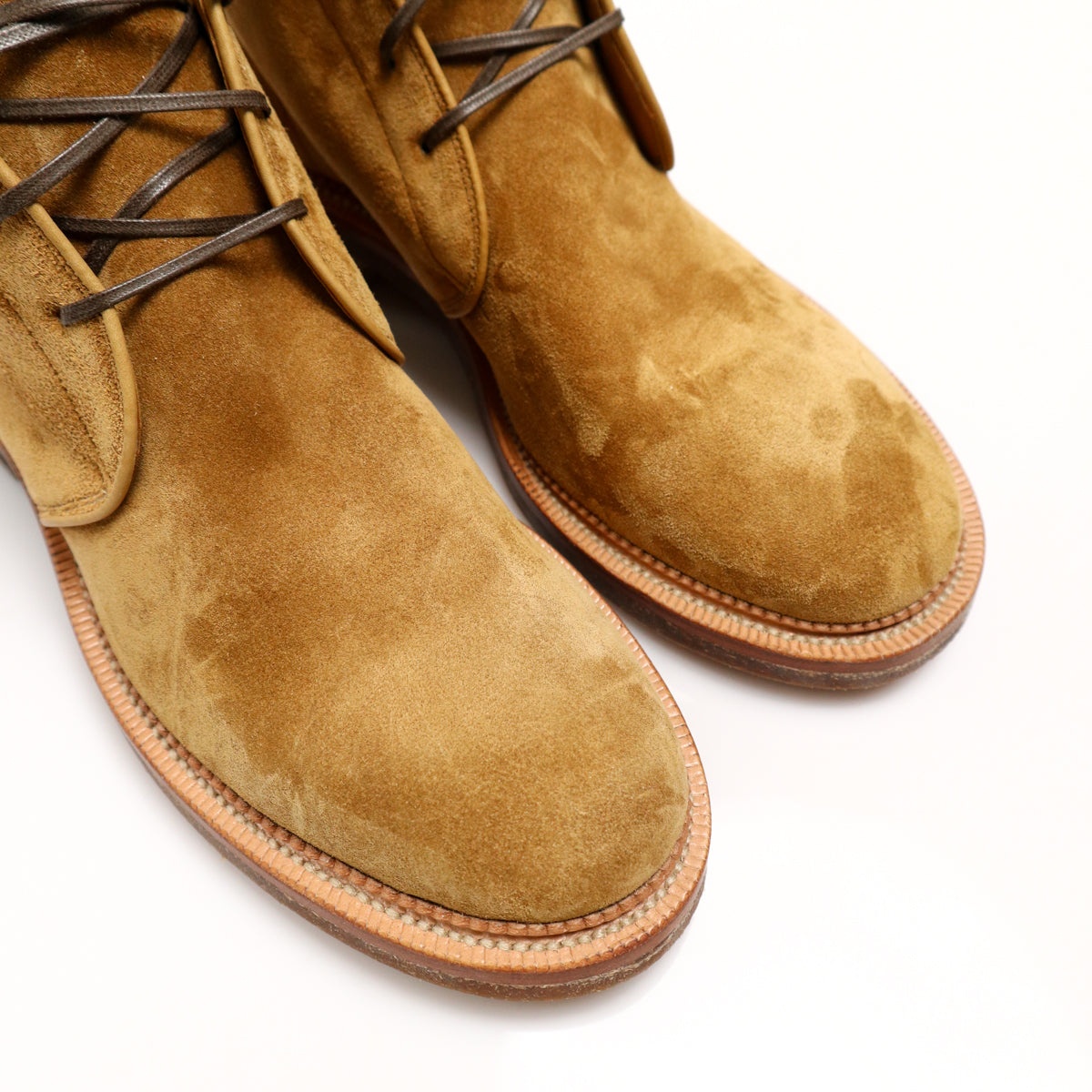 Uplands Boot Unlined Tobacco Papillon Suede - 4
