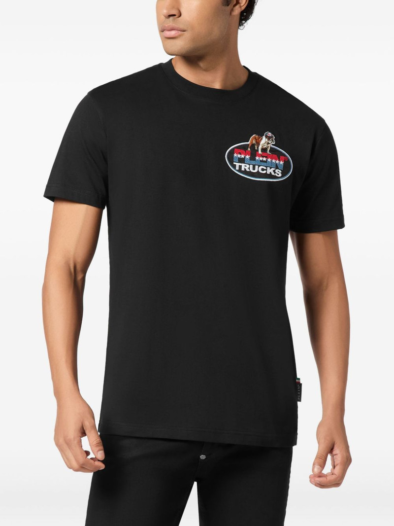 PHILIPP PLEIN logo-print T-shirt outlook