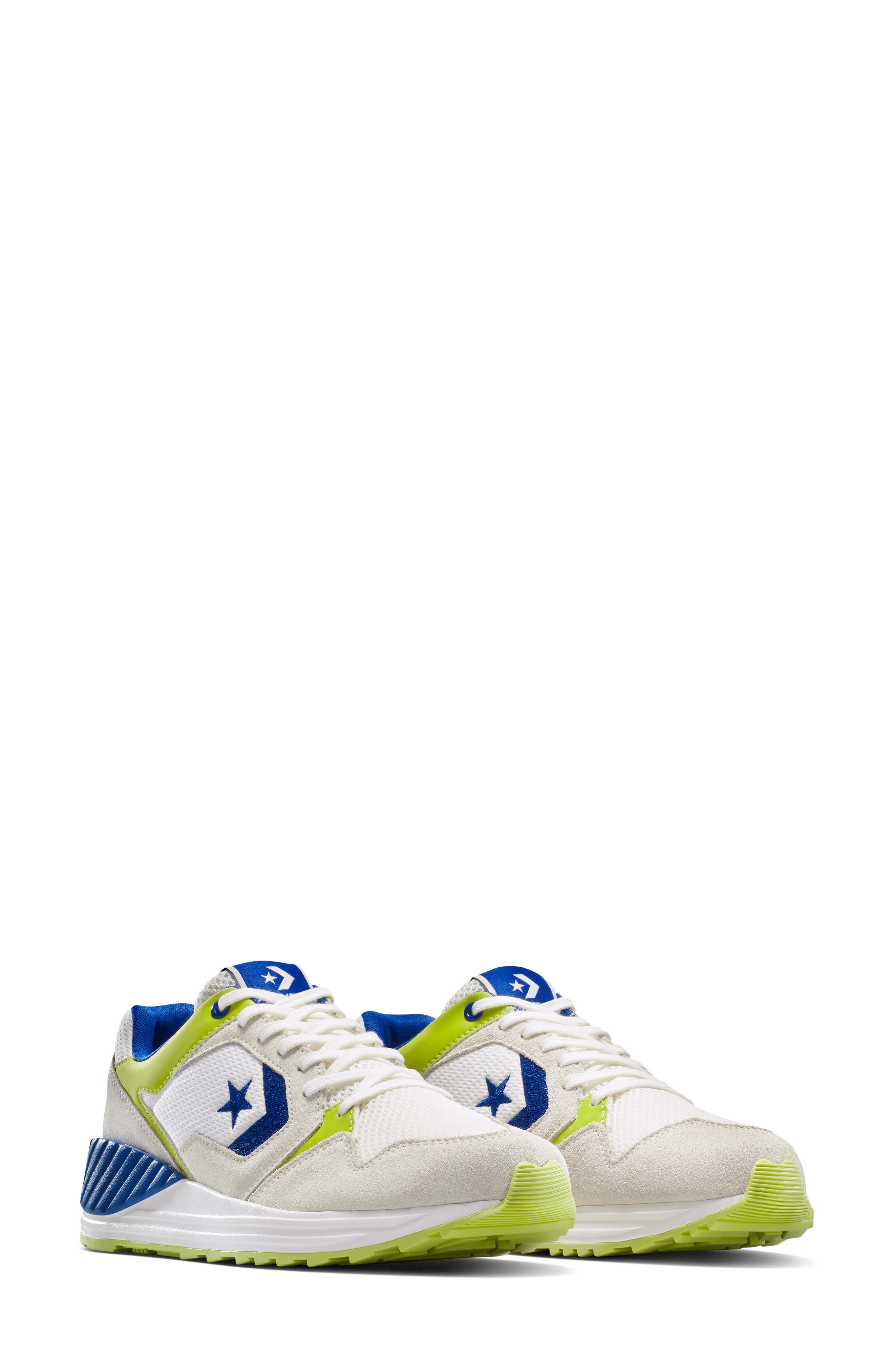 Converse Gender Inclusive Wave Trainer Sneaker in Vintage White/Egret/Blue at Nordstrom - 8