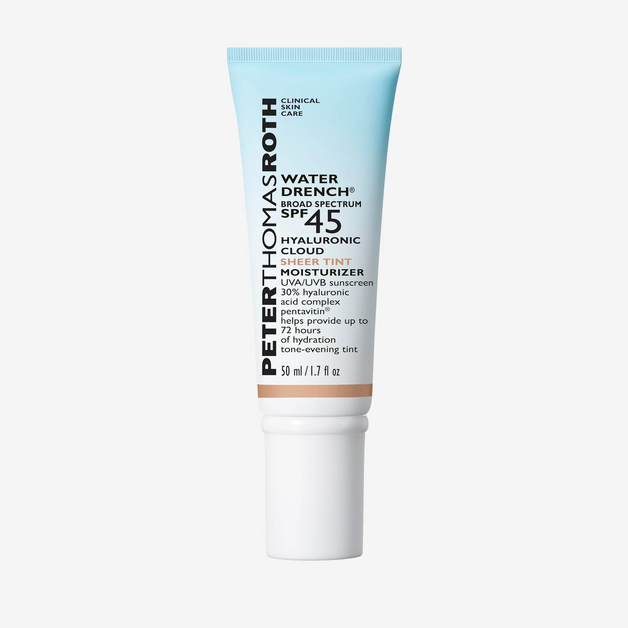 Water Drench Broad Spectrum SPF 45 Hyaluronic Cloud Sheer Tint Moisturizer - 1