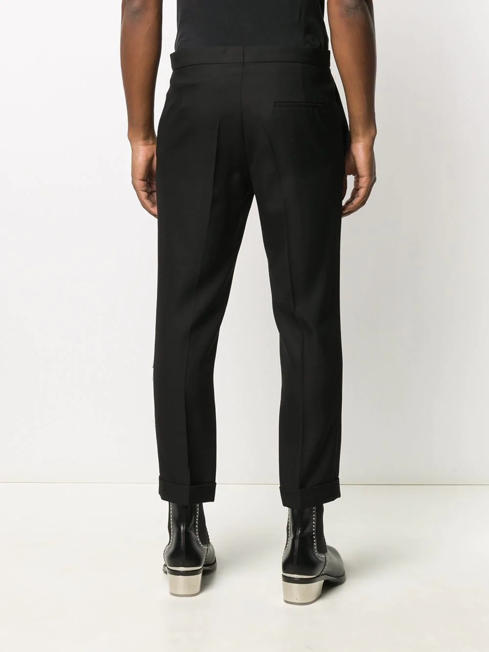 cropped tailored trousers - 4