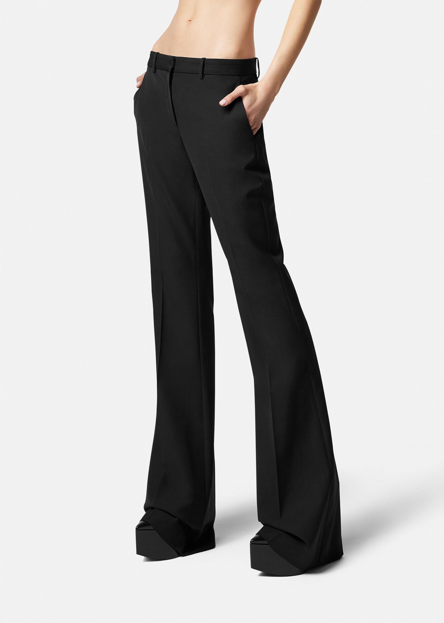 Flared Formal Pants - 3