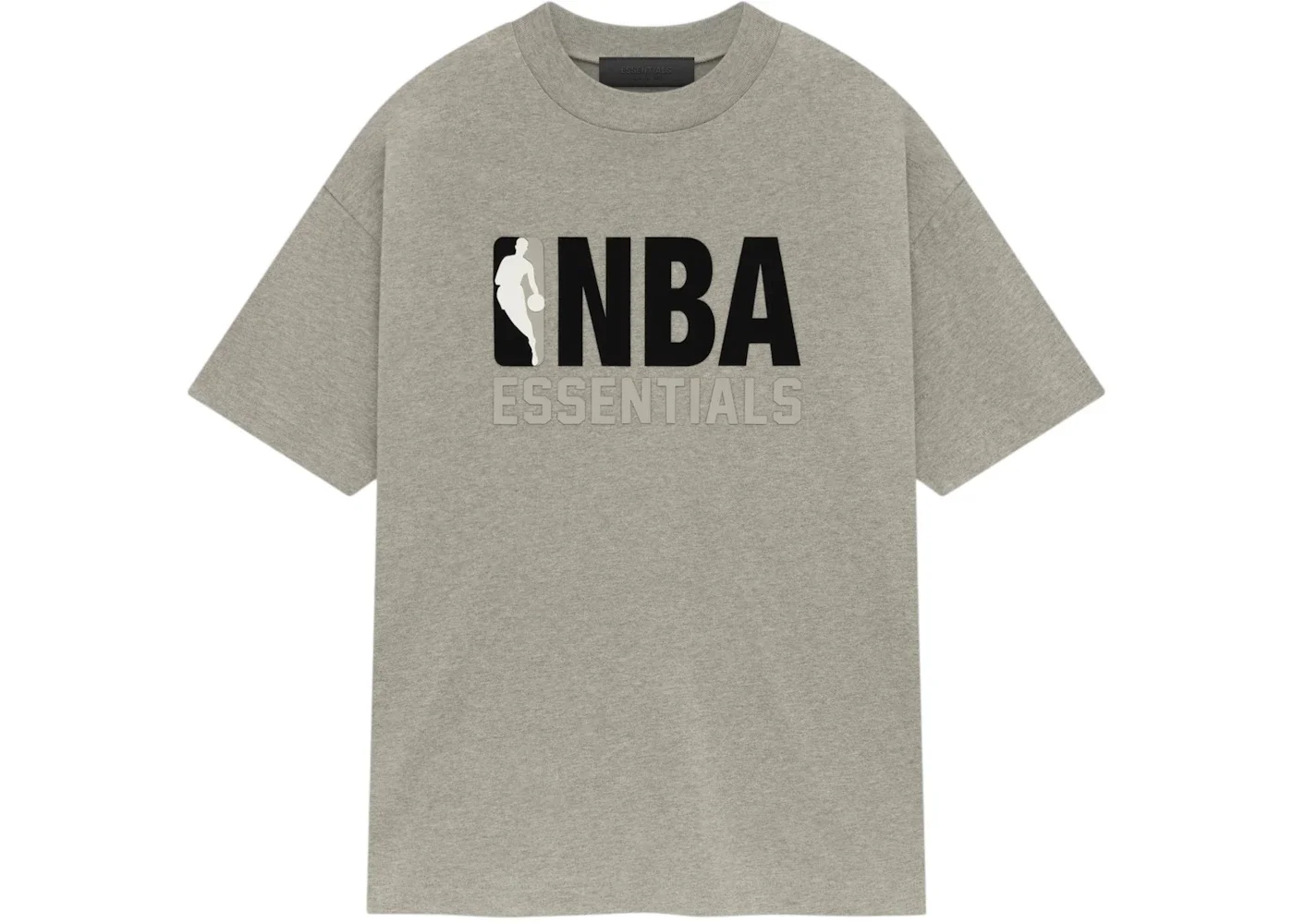 Fear of God Essentials NBA Tee Warm Heather - 1