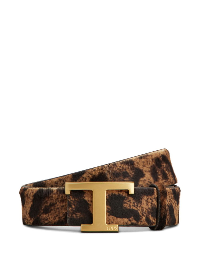 Tod's T Timeless leather belt outlook