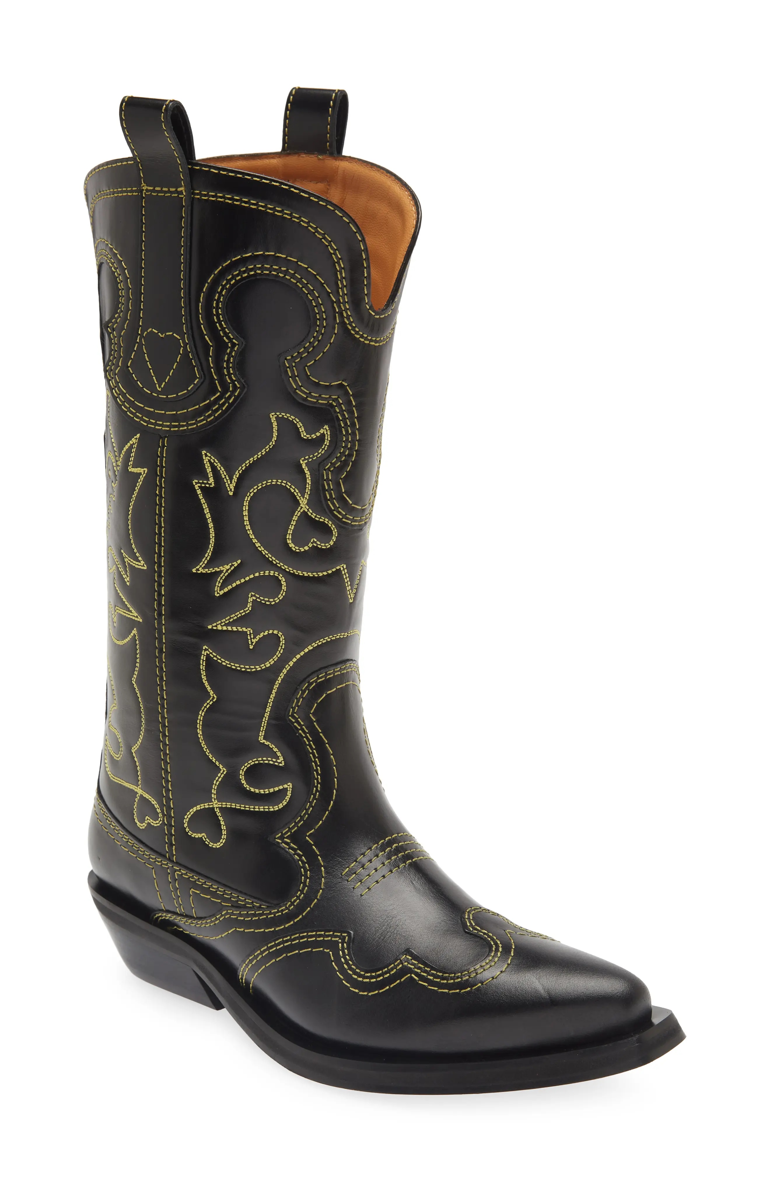 Embroidered Western Boot - 1