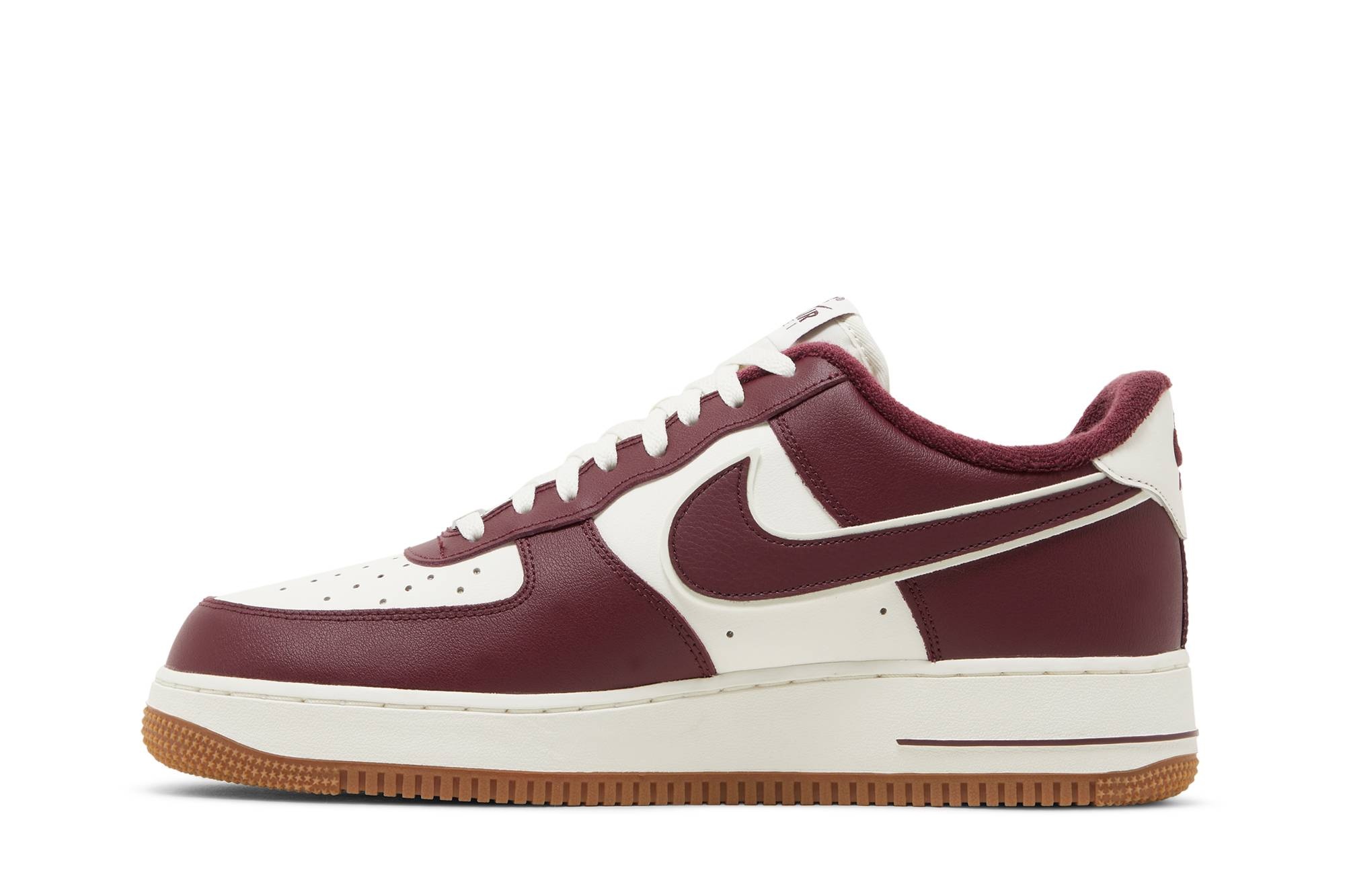 Air Force 1 '07 LV8 'College Pack - Night Maroon' - 3