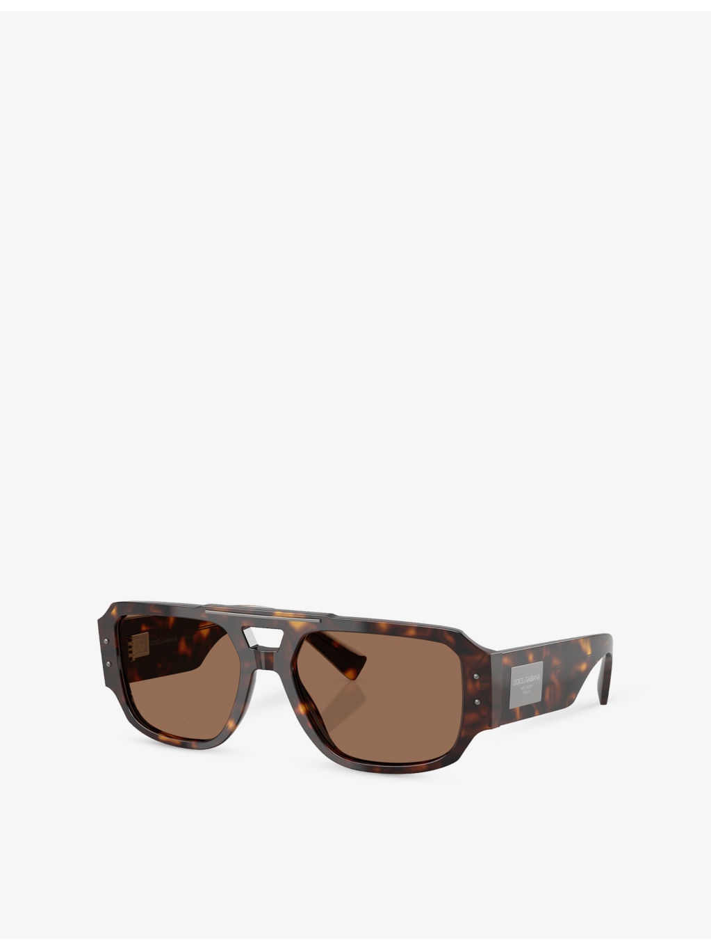 DG4482 Pilot-Frame Tortoiseshell Acetate Sunglasses - 2