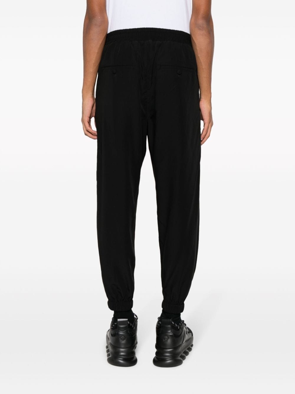 Fluid cotton track pants - 4