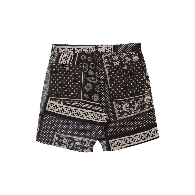 visvim PASTORAL SHORTS BLACK outlook