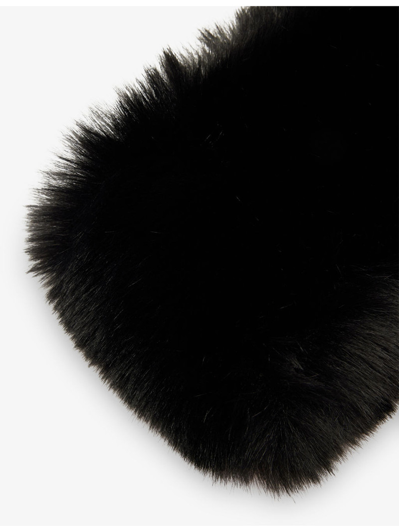 GOLDBERGH Froid Fluffy Faux-Fur Headband outlook