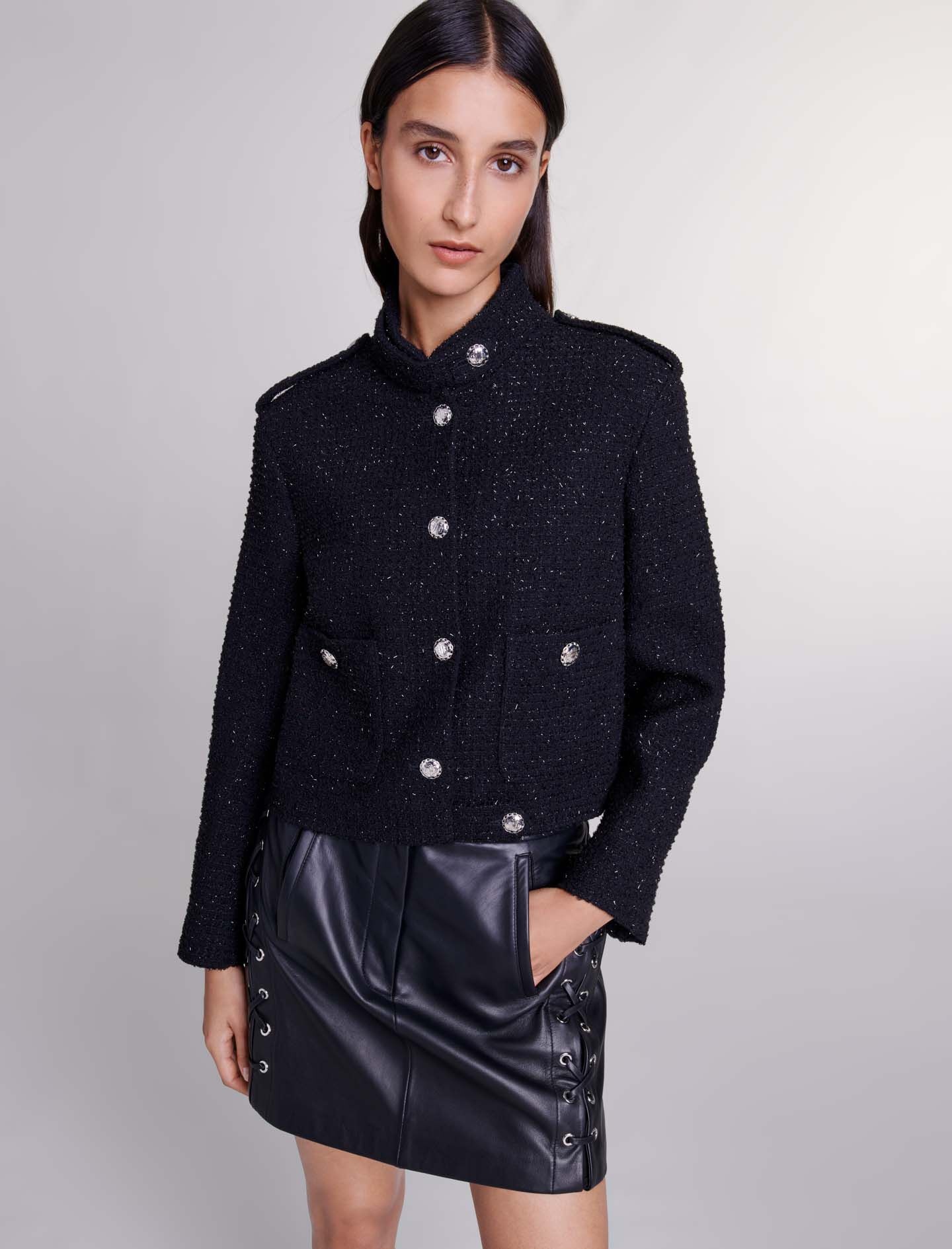 Short tweed jacket - 6