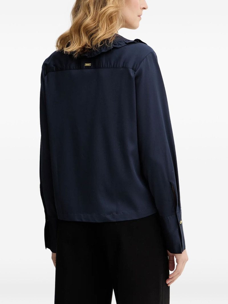 Evie ruffled tie blouse 3