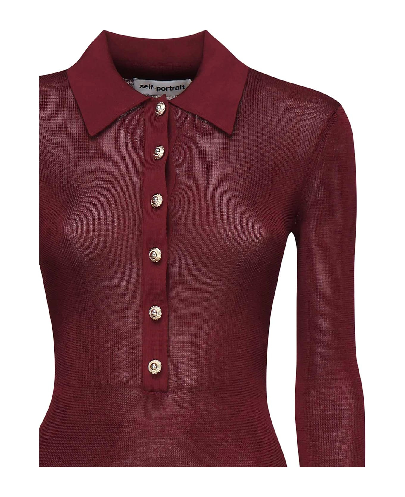 Body In Bordeaux Viscose - 2