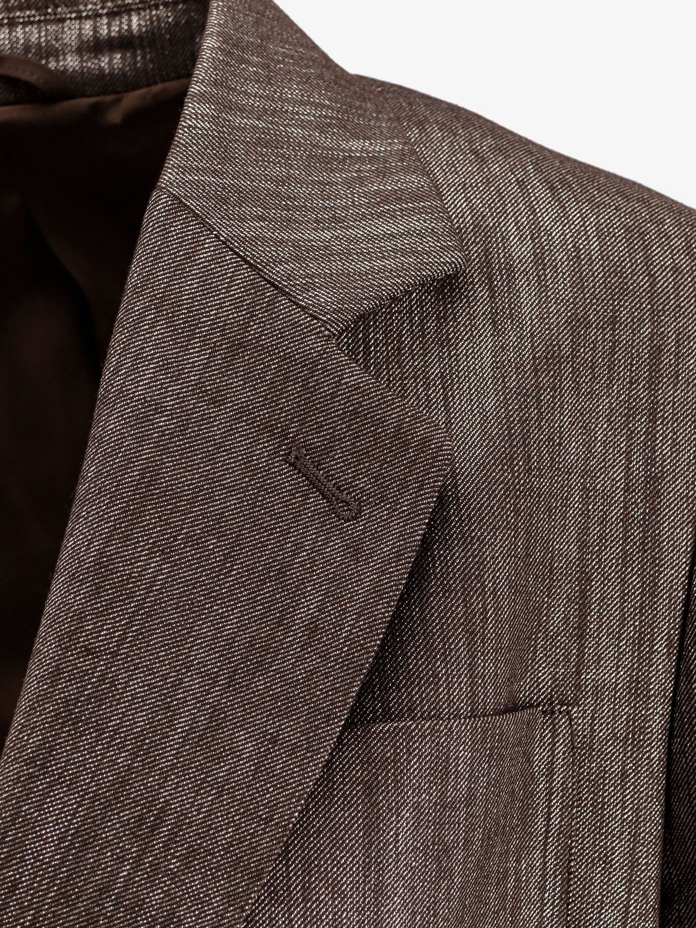 Brunello Cucinelli Single-Breasted Lurex Fabric Blazer - 3