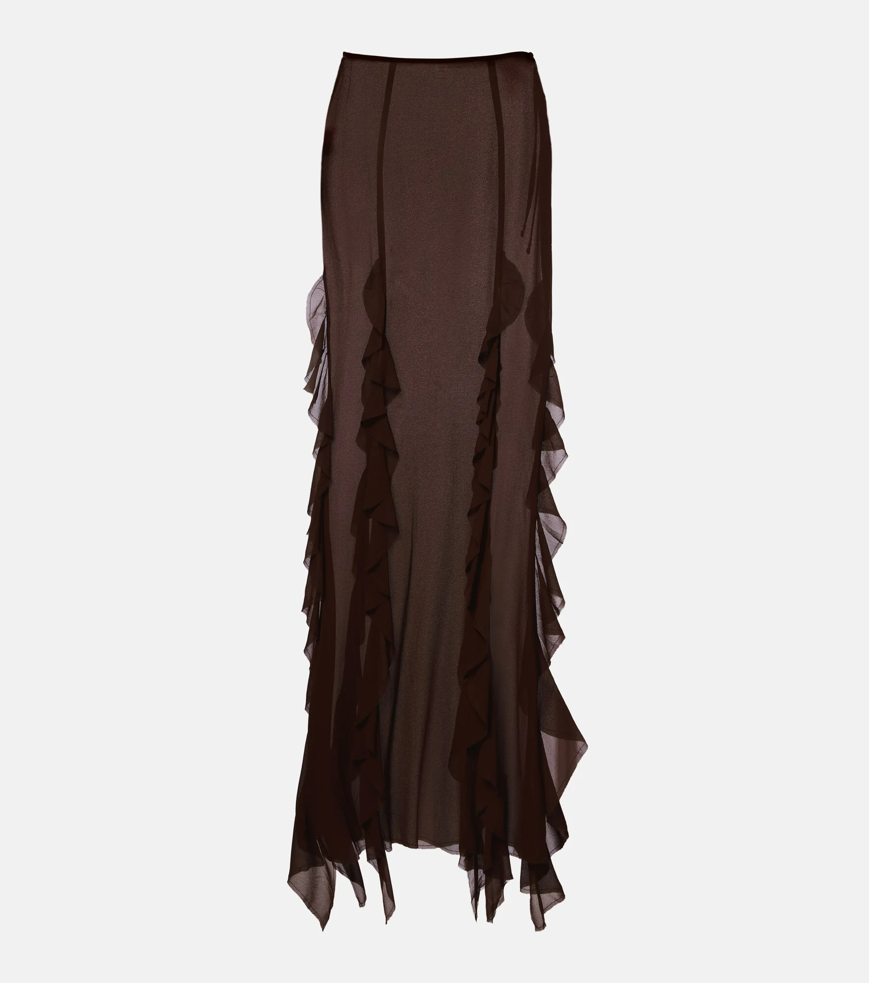 Ora ruffled maxi skirt - 1