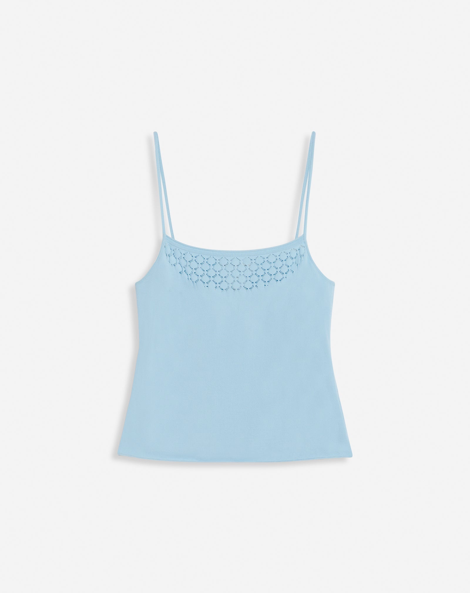 TANK TOP WITH LACE DETAIL - 1