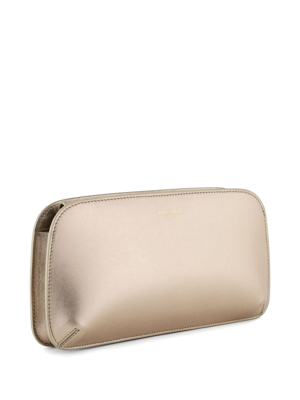 leather clutch bag - 3