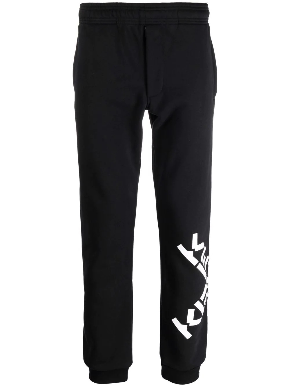 cross logo track pants - 1