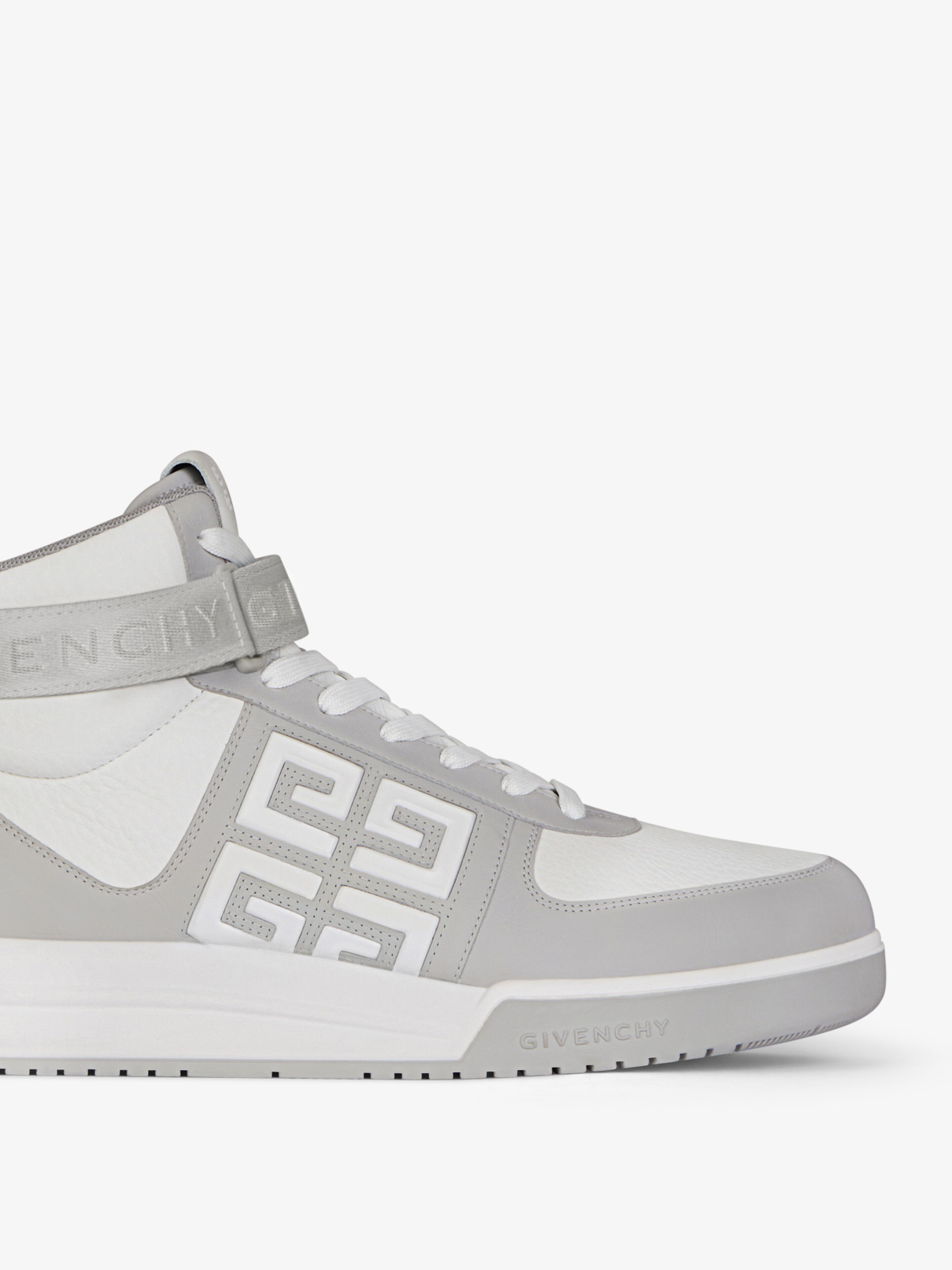 G4 HIGH TOP SNEAKERS IN LEATHER - 6