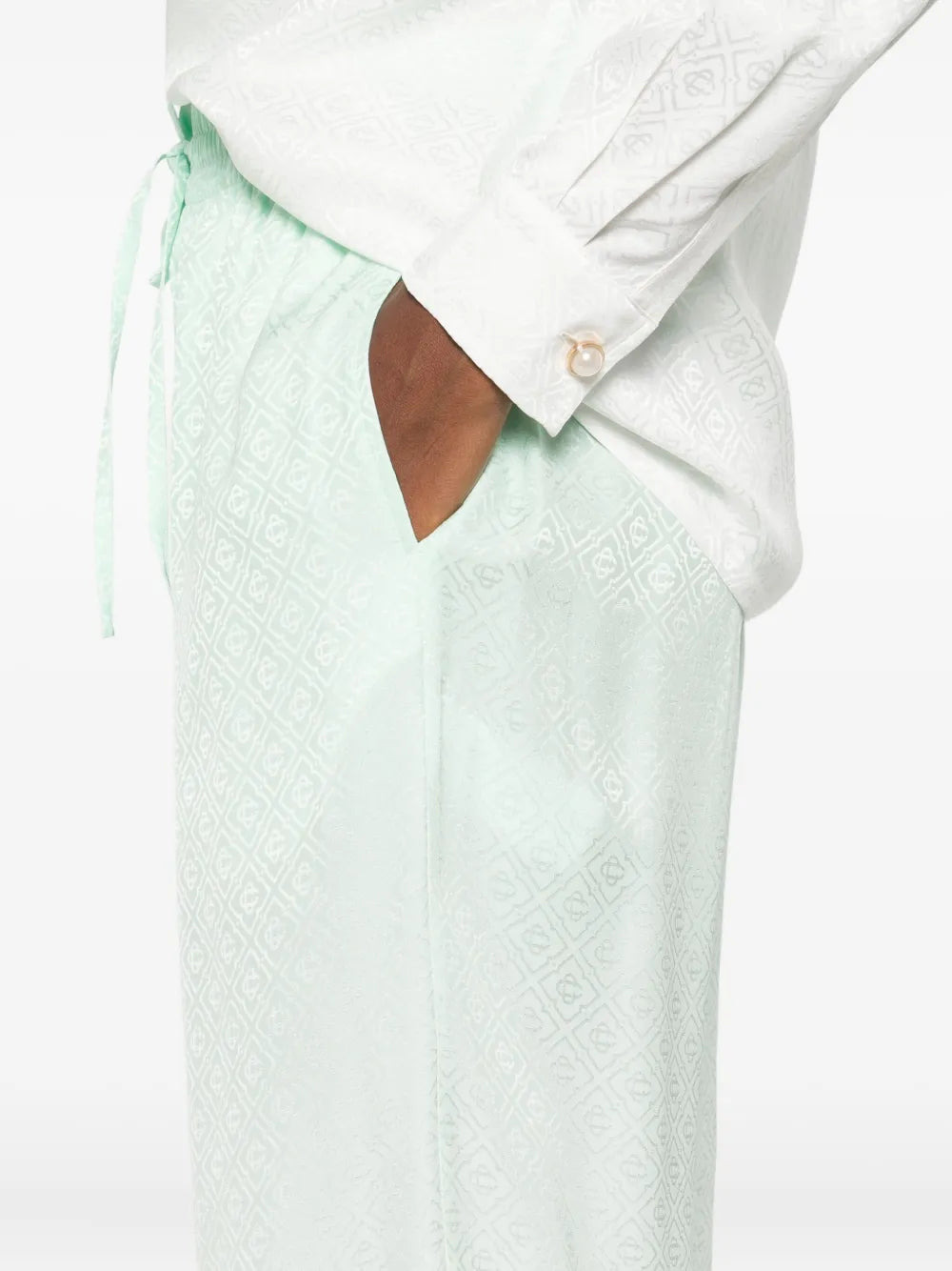 Casablanca Women Faded Effect Pants - 5