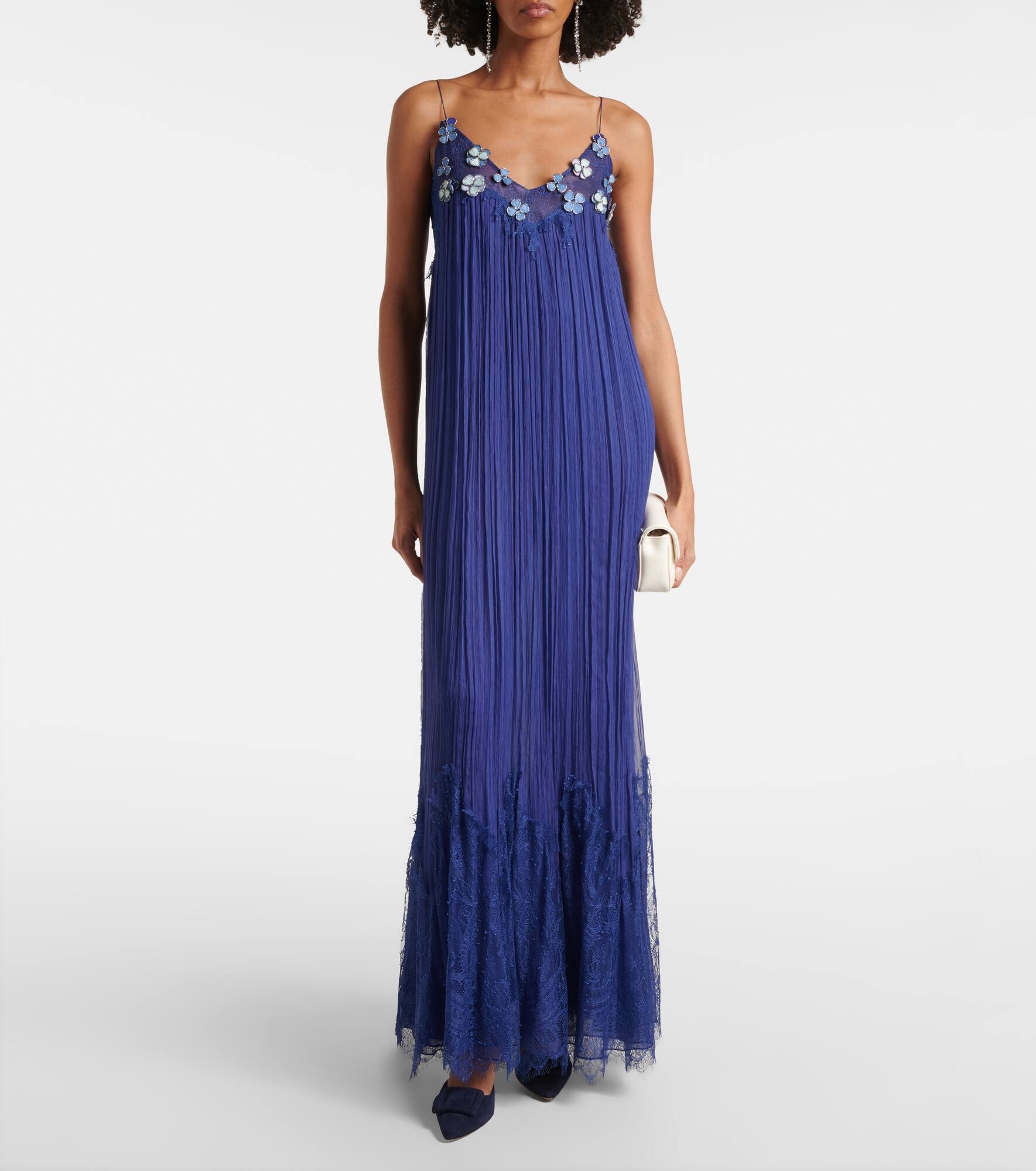 Kenda embellished chiffon maxi dress - 2