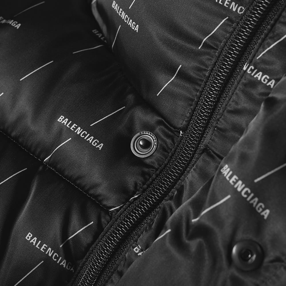 Balenciaga Diagonal Logo Puffer Jacket - 3