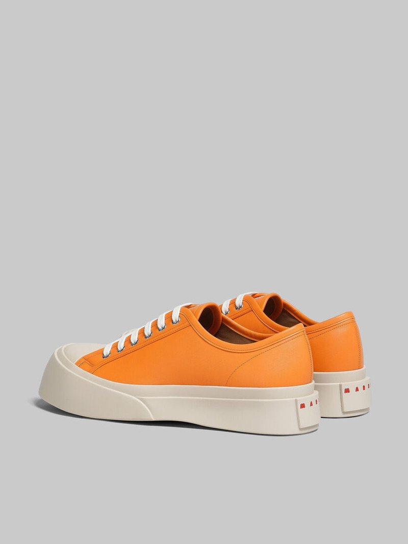 Marni ORANGE NAPPA LEATHER PABLO SNEAKER outlook