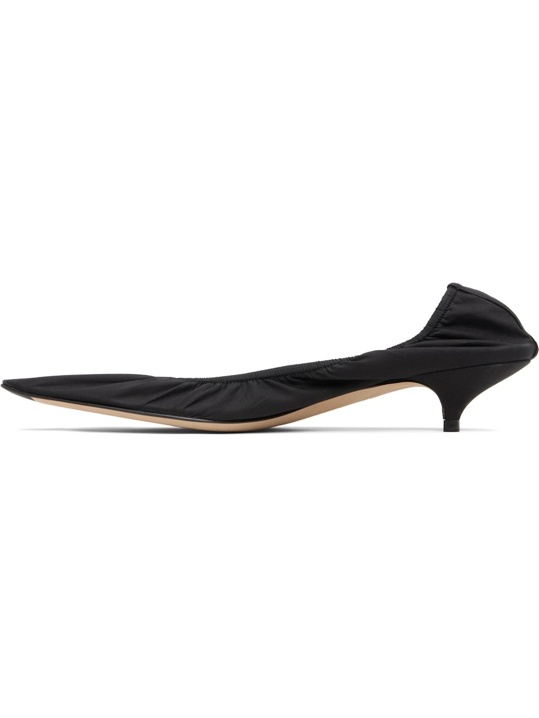 Black Liisa Kitten Heels - 3