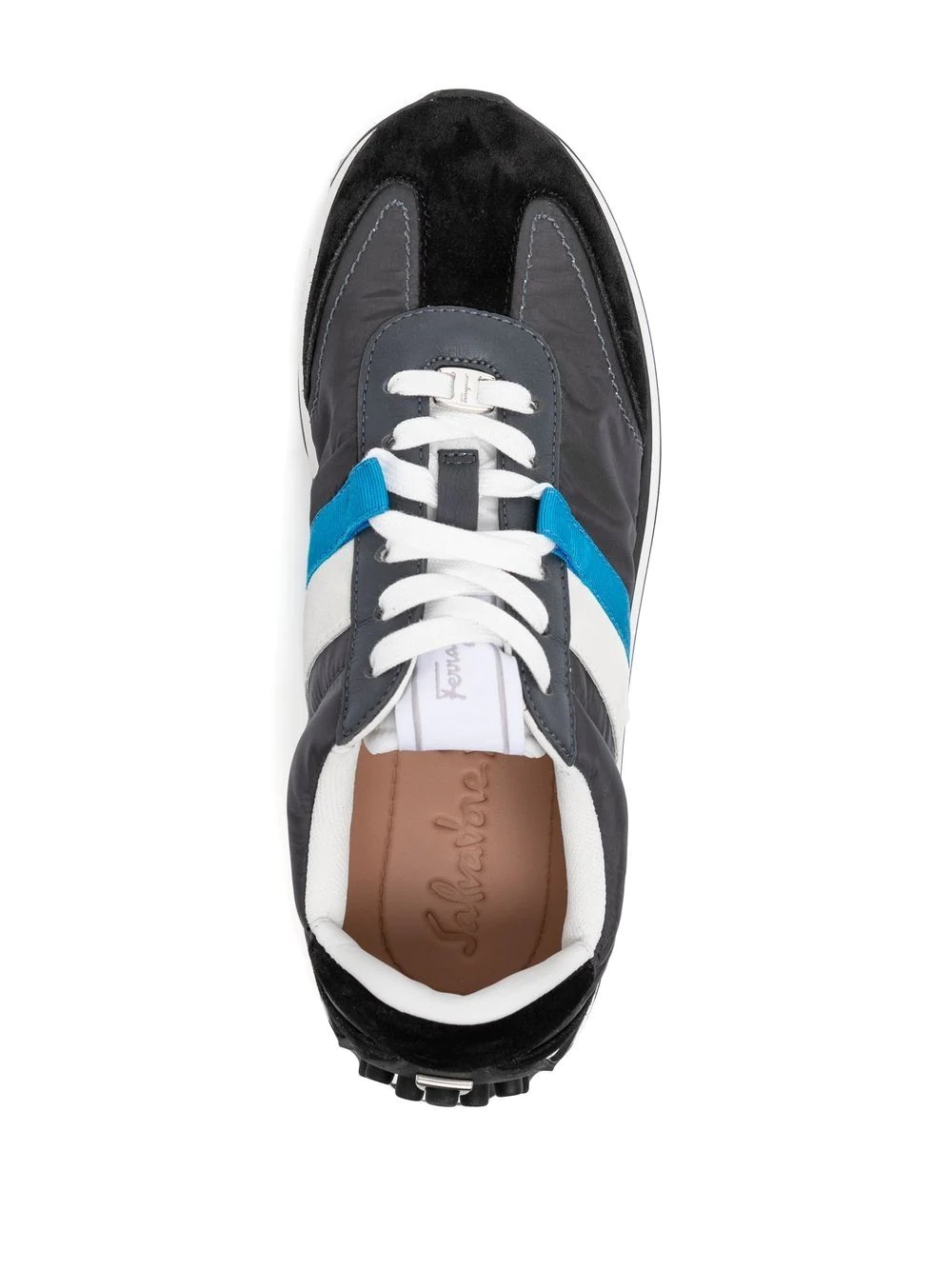 side-stripe low-top sneakers - 4