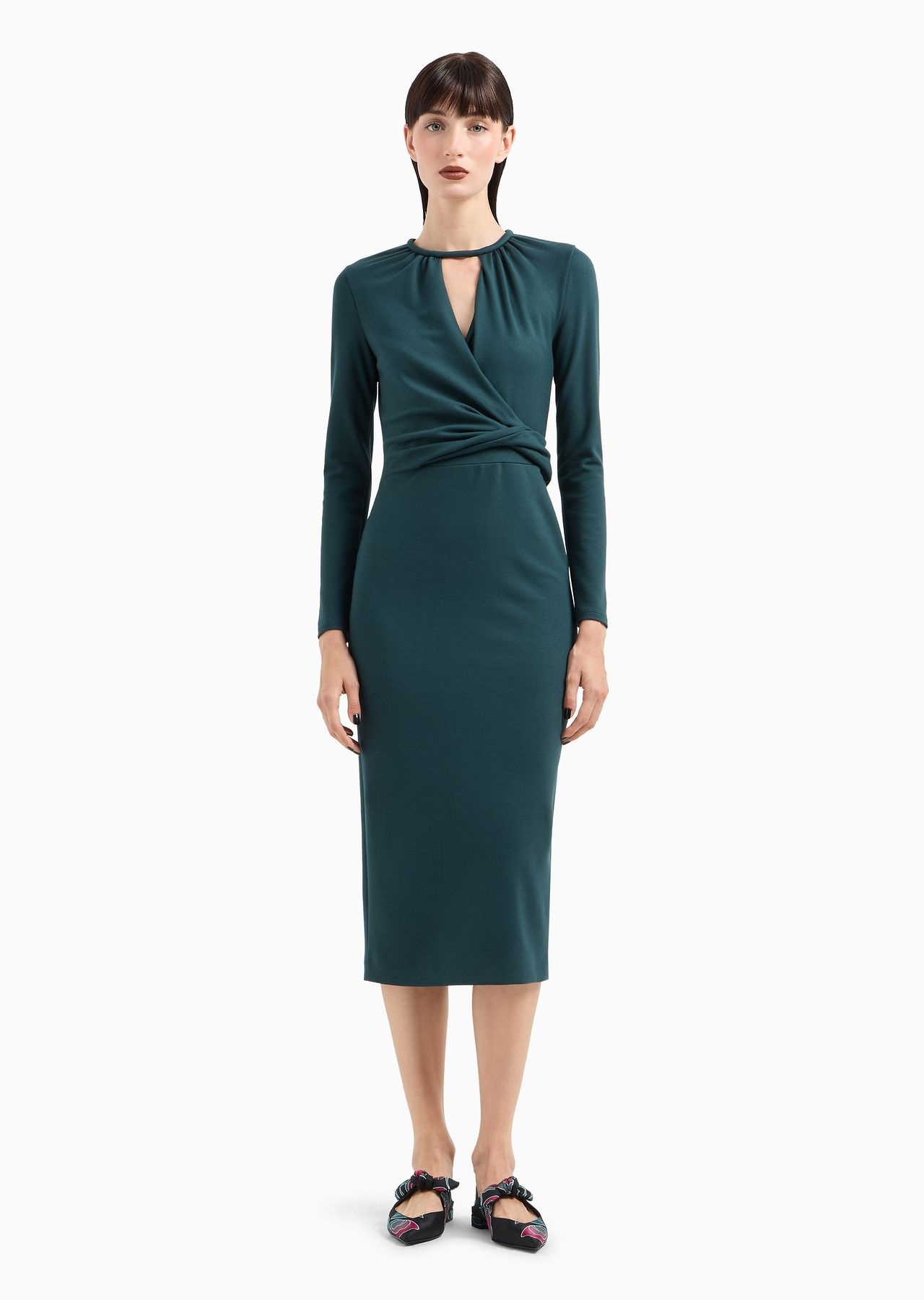 ASV viscose-blend midi dress - 2