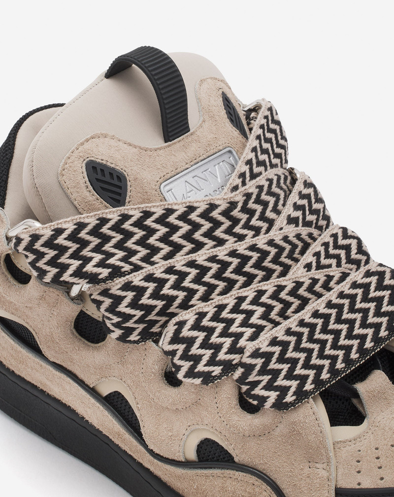 LEATHER CURB SNEAKERS 5