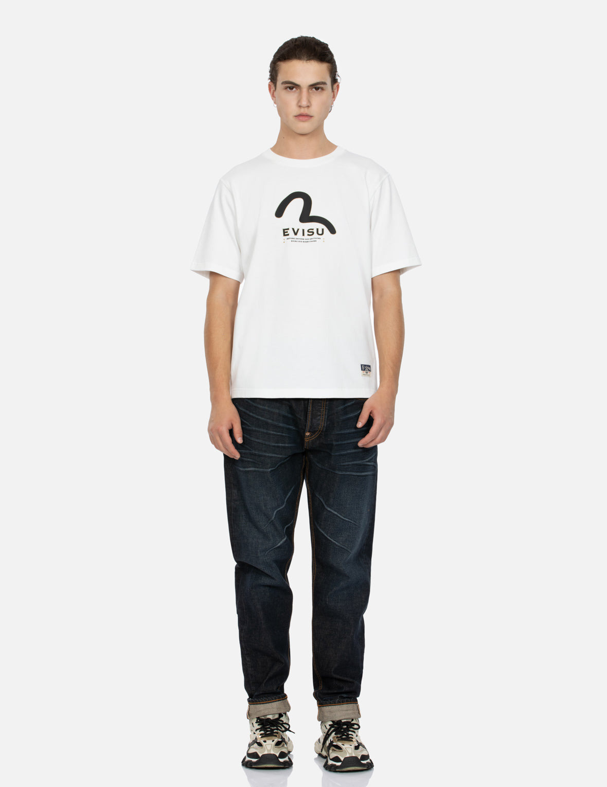 MULTI-PRINT AND MULTI-POCKET REGULAR FIT T-SHIRT - 5