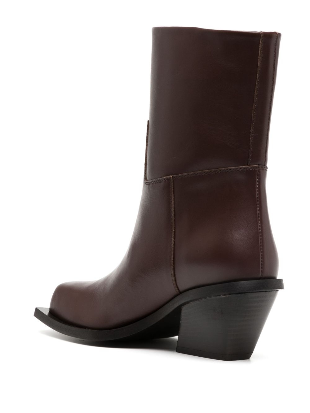 Blondine 75mm leather boots - 3