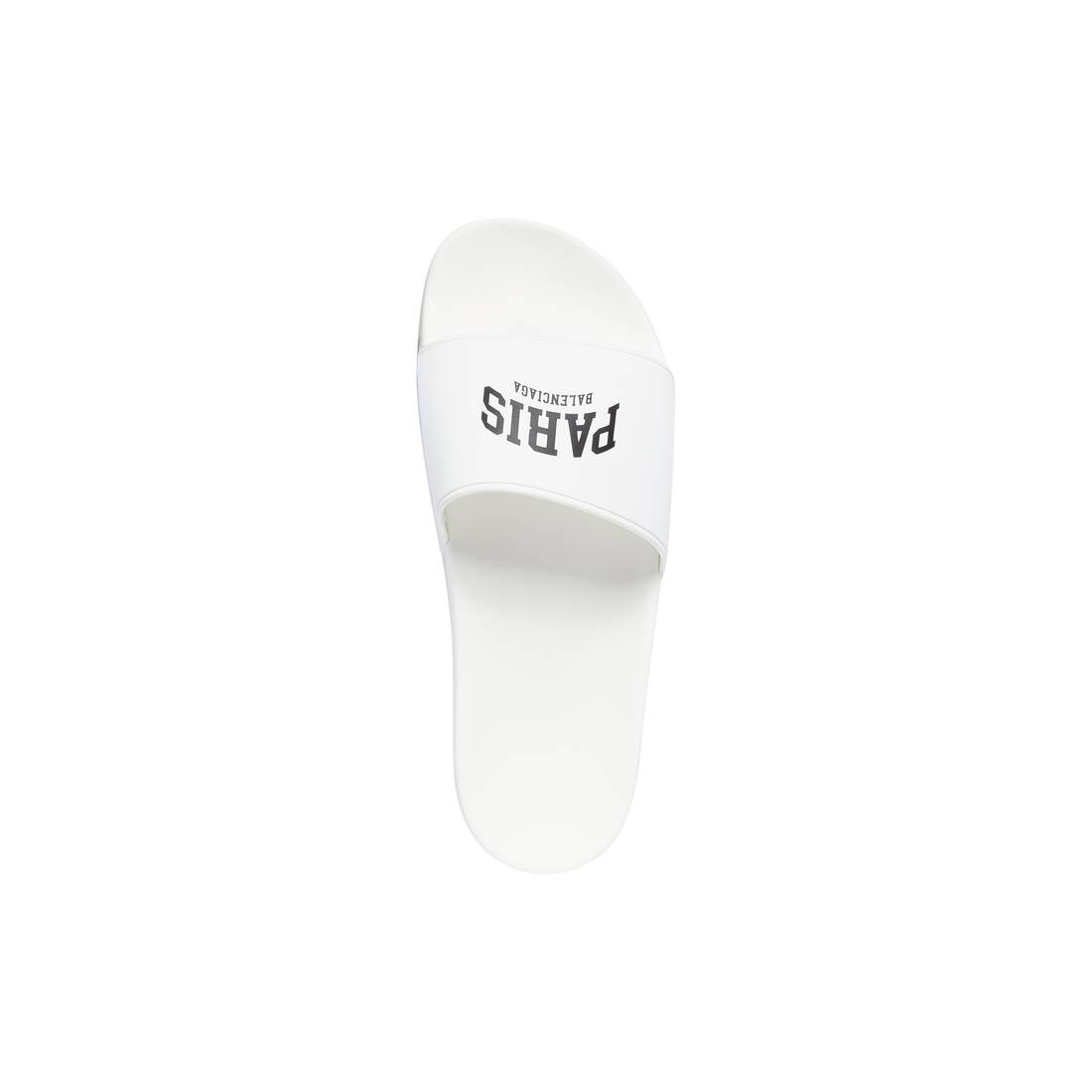 Women's Cities Paris Pool Slide Sandal in White - 5