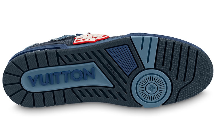 LOUIS VUITTON x Nigo LV Trainers 'Blue Denim' 1A9IQ1 - 5