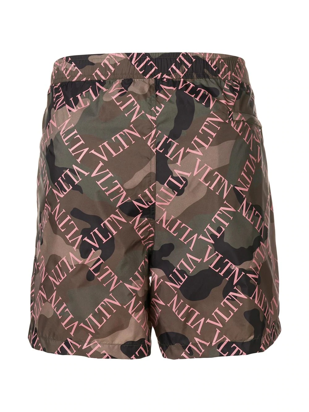 VLTN camouflage swim shorts - 2