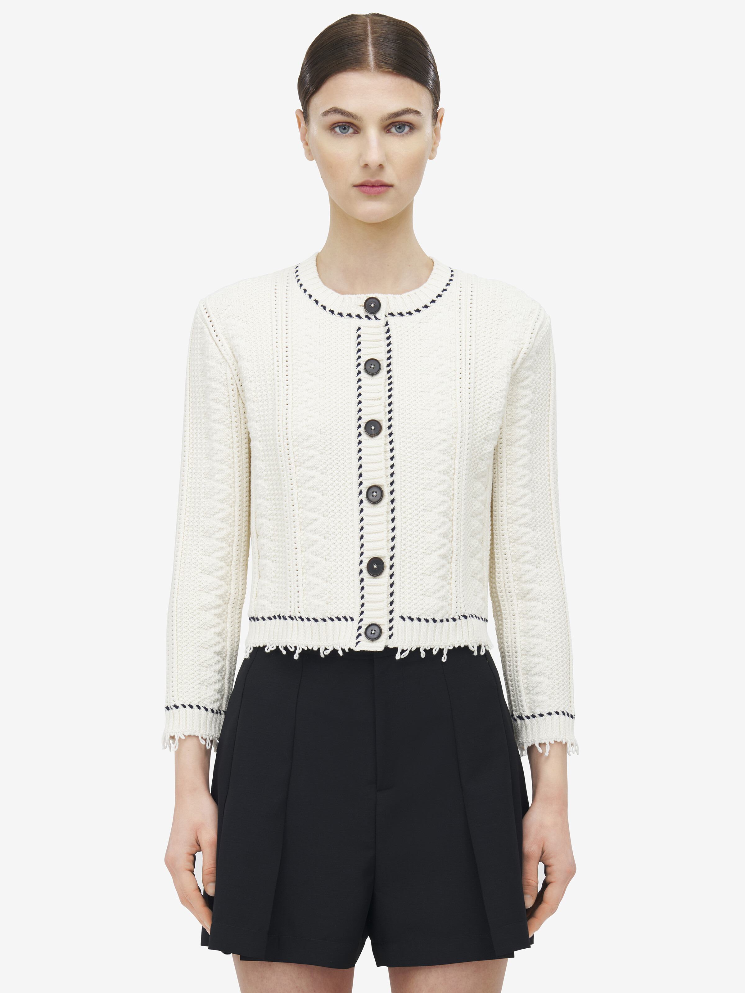 Textured Cardigan - 6