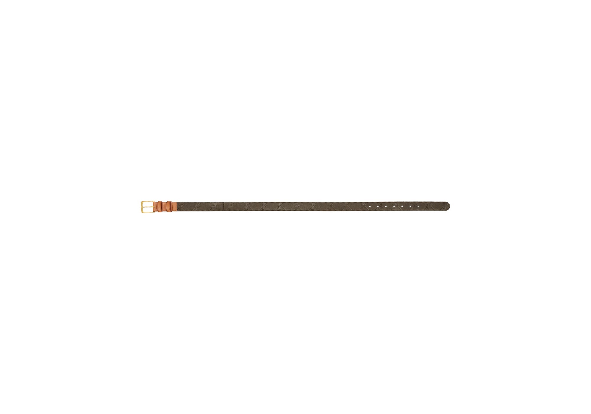 PAL-M-GRAM LEATHER BELT BROWN - 2