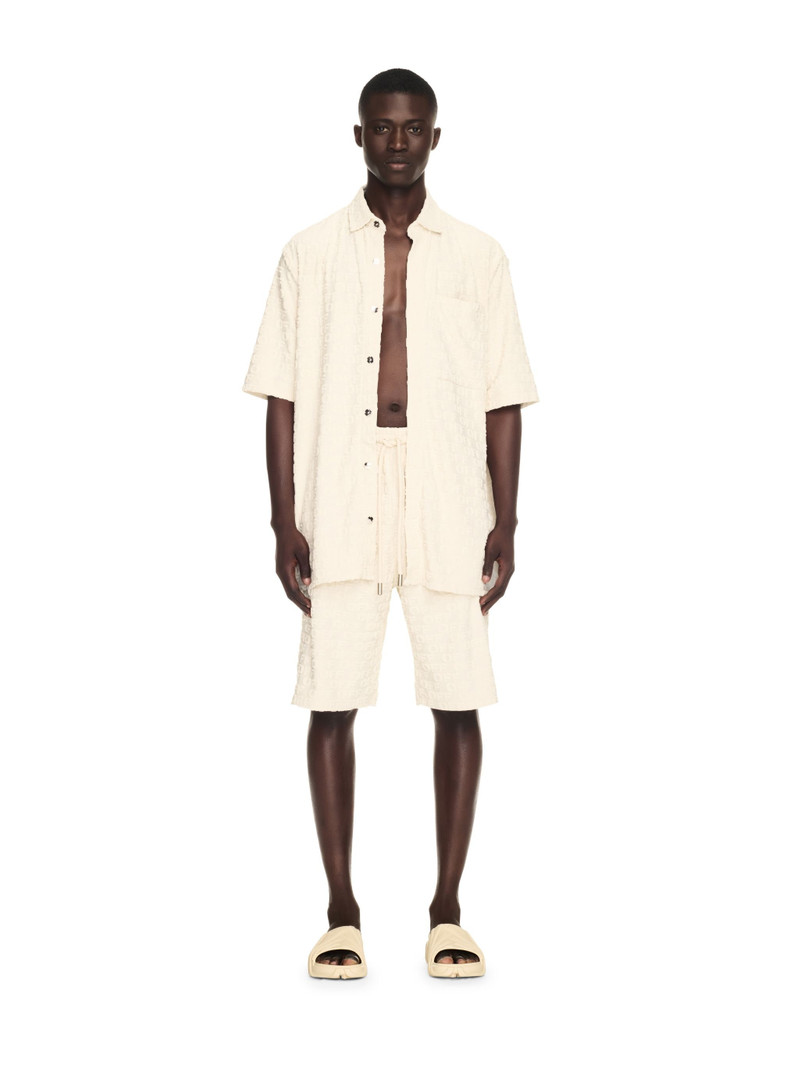 Off-White Off Terry Bowling Short outlook
