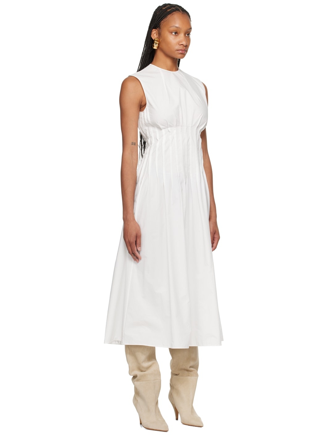 White 'The Wes' Maxi Dress - 2