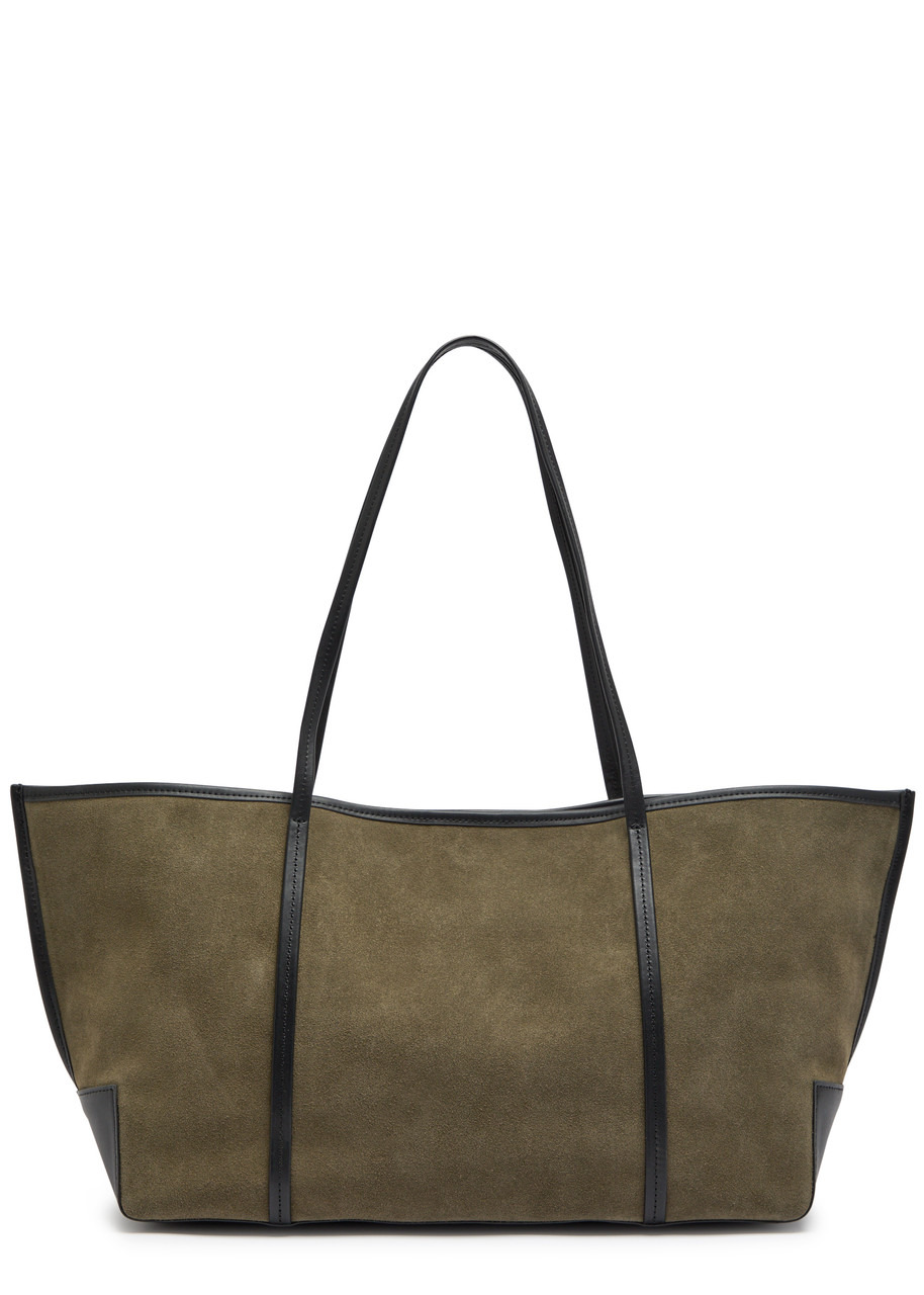 ST. Agni Bateau Large Suede Tote bag - 1