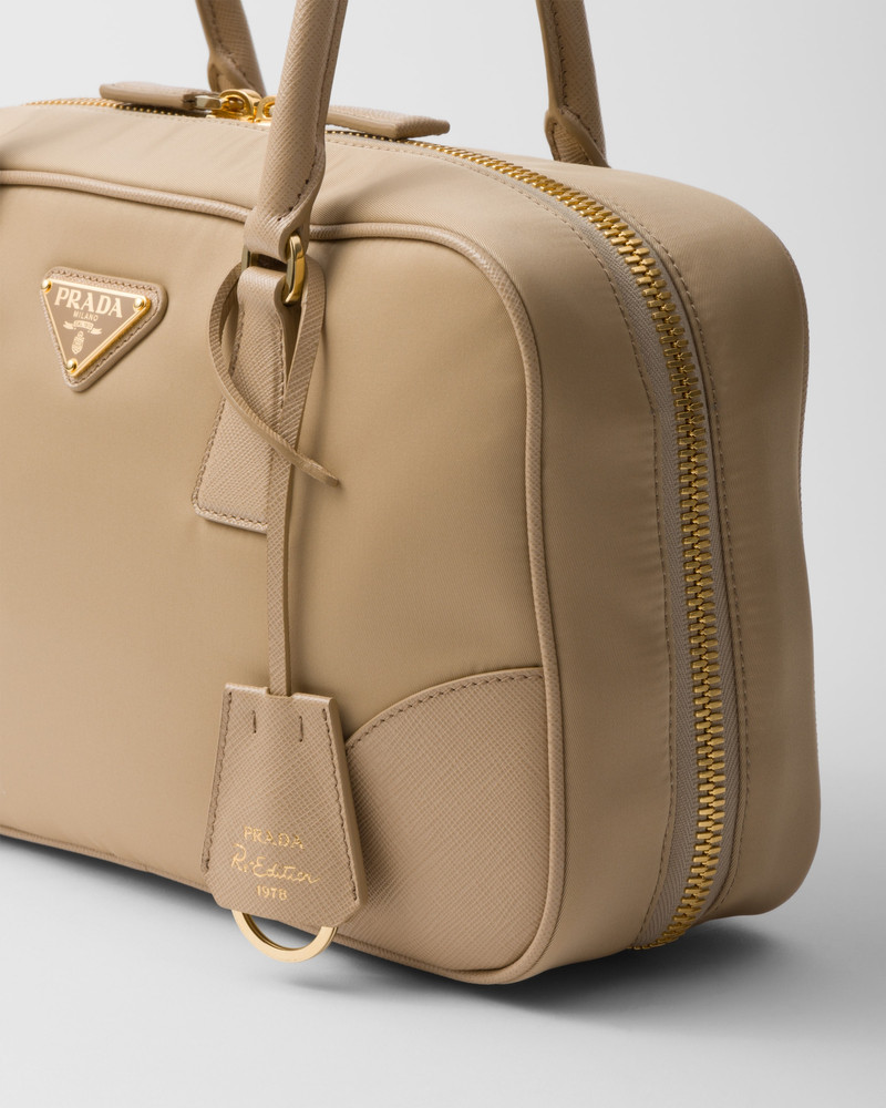 Prada Re-Edition 1978 medium Re-Nylon and Saffiano leather two-handle bag 6