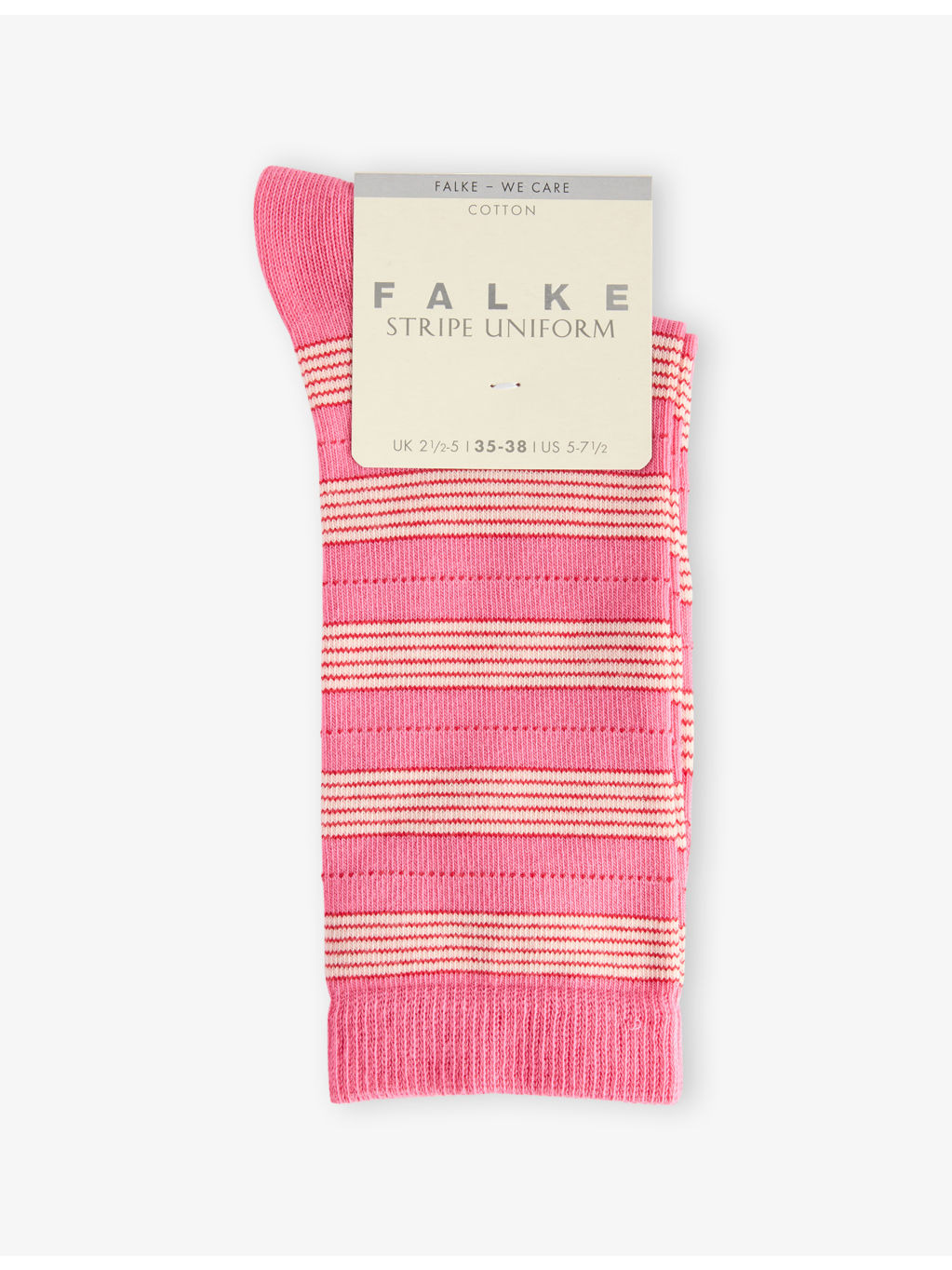 Stripe Uniform Cotton-Blend Knit Socks - 1