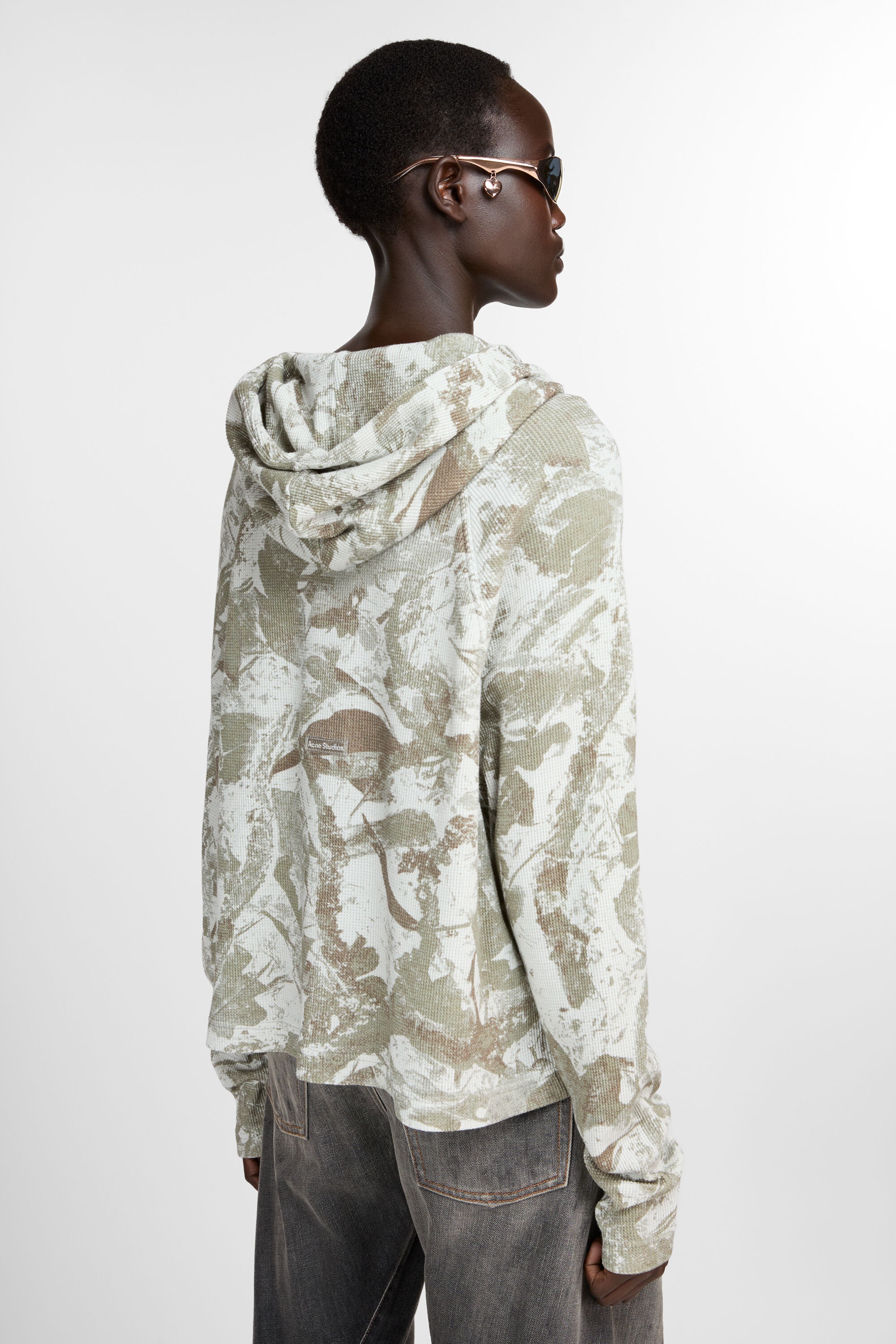 Hooded sweater - Concrete grey camo - 3