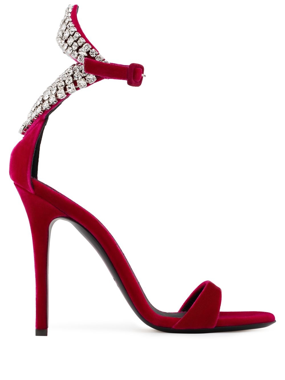Tricia crystal-embellished sandals - 1